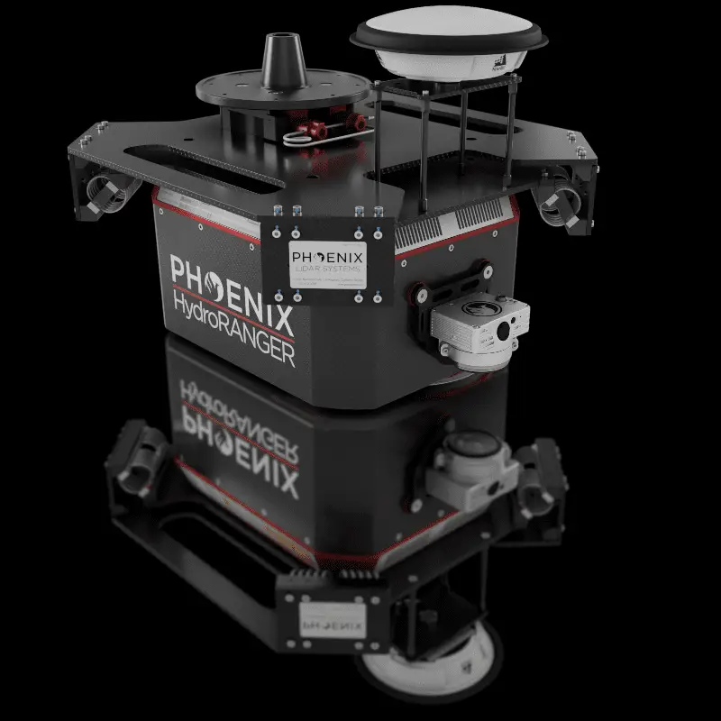 Phoenix HydroRANGER airborne topo-bathymetric system