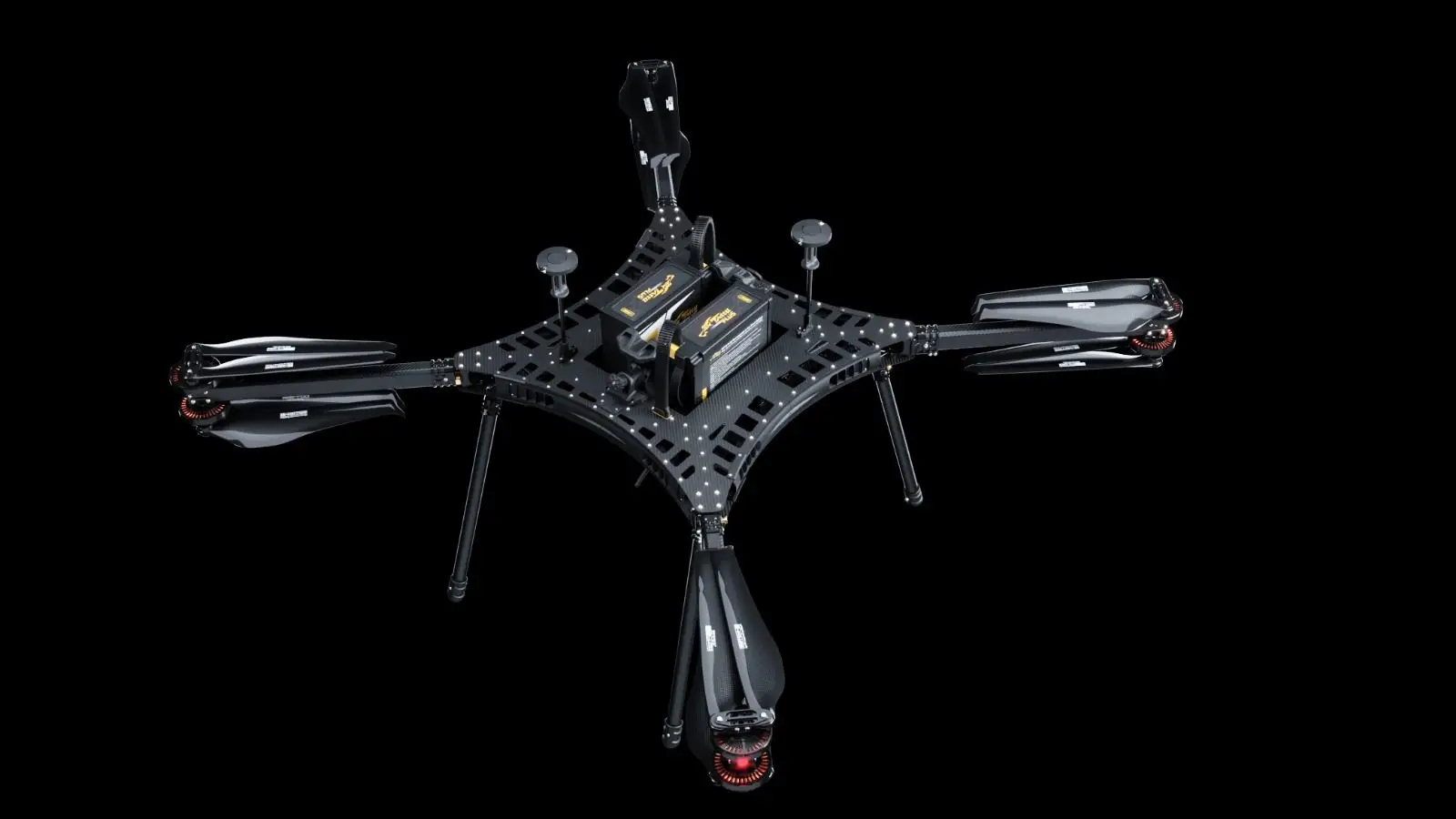 Carrier HX8 coaxial octocopter LiDAR drone