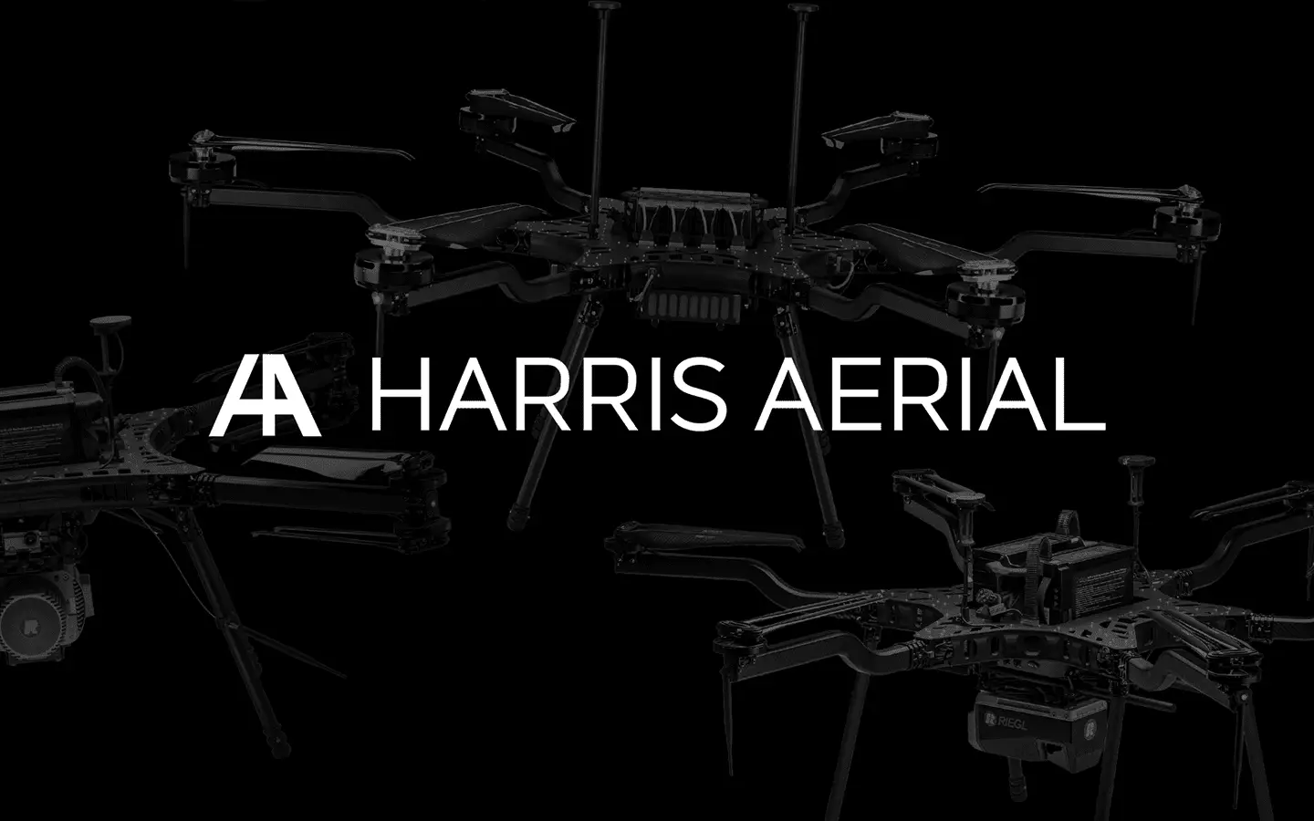 Harris Aerial heavy-lift drone in flight