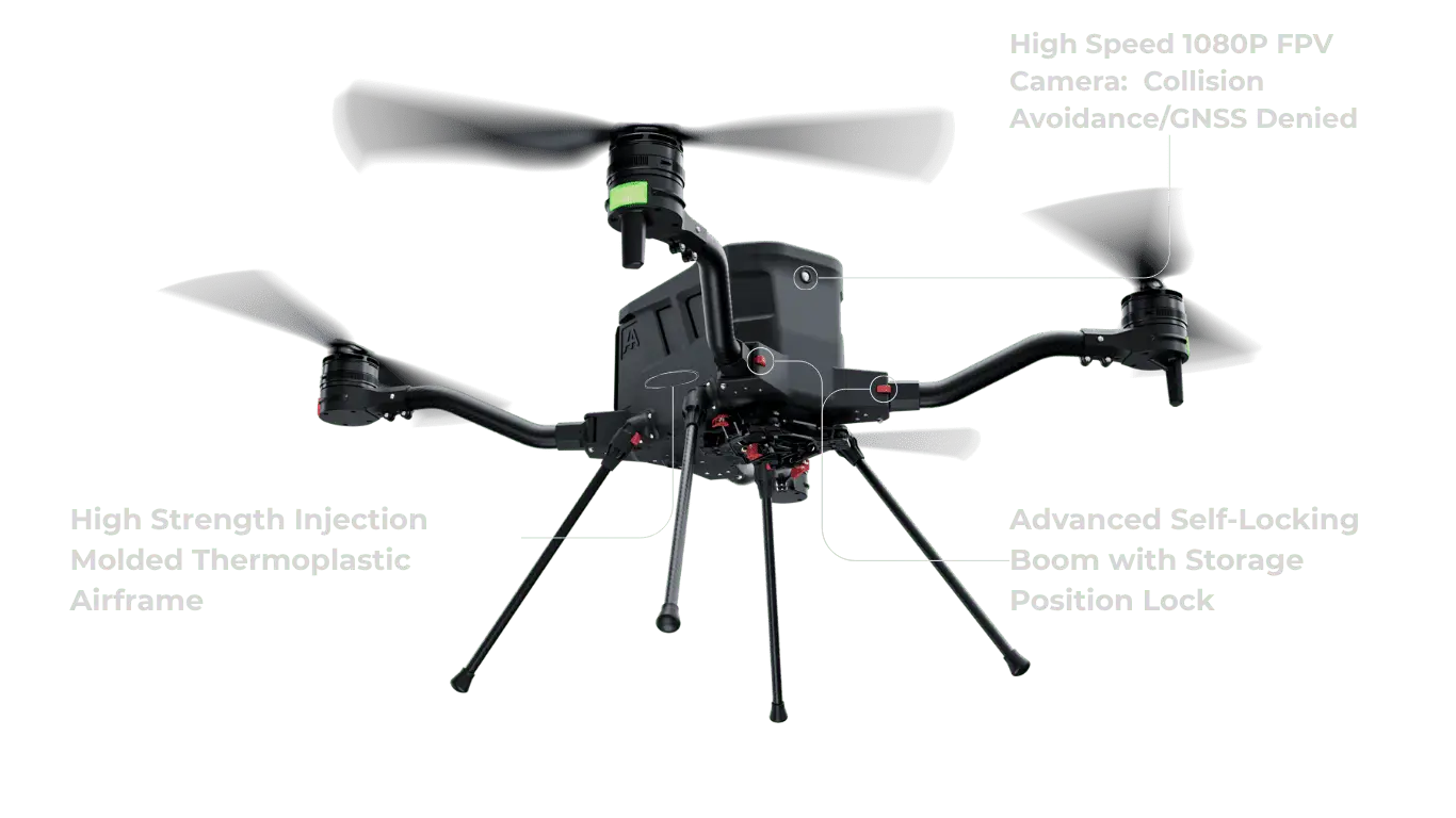H4C Harris Aerial compact Carrier drone