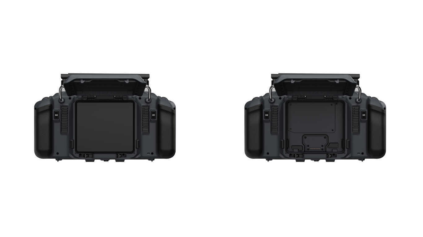 NEXUS controller battery bay and hot-swap placement