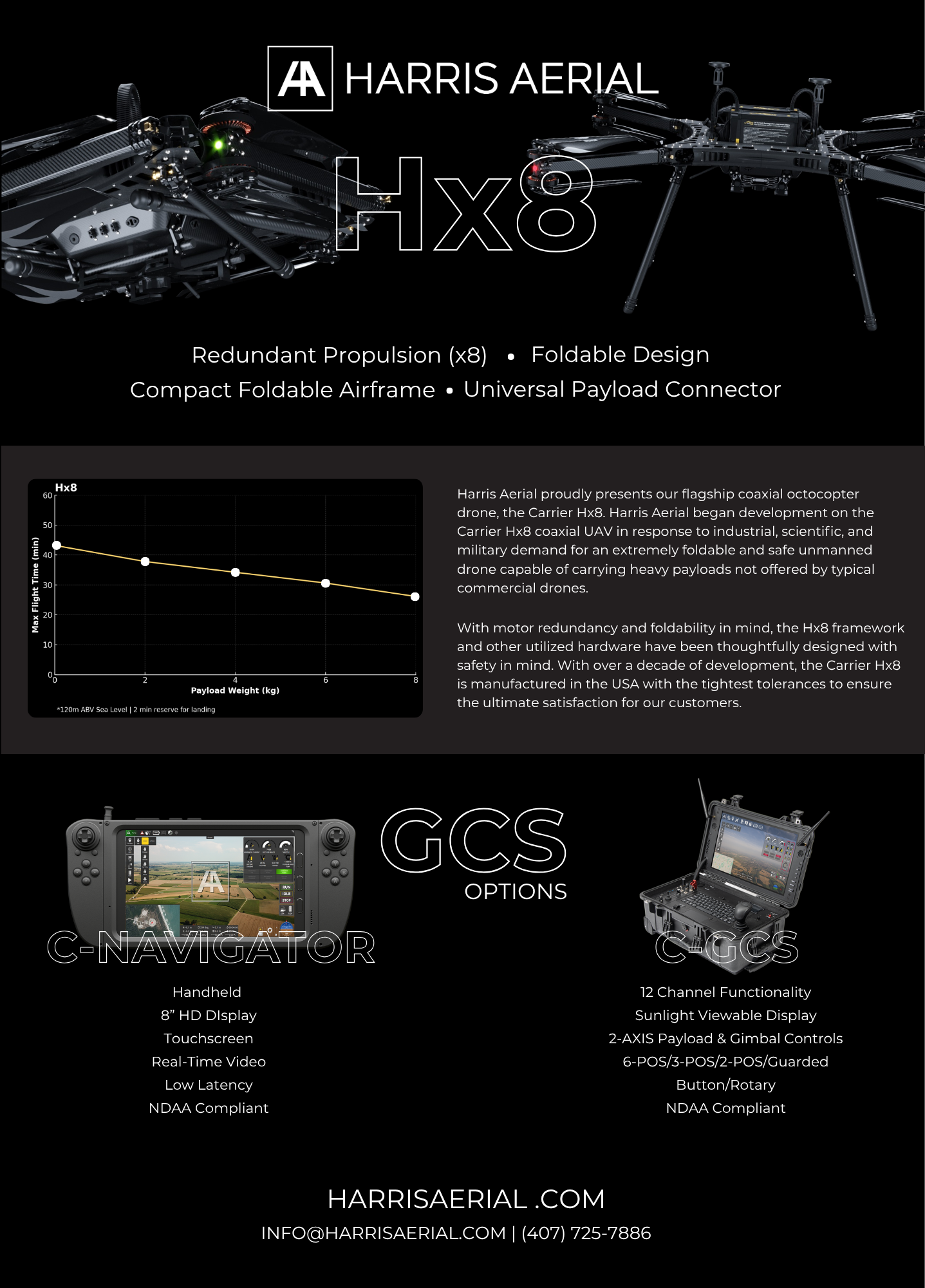 HX8 Brochure Page 1