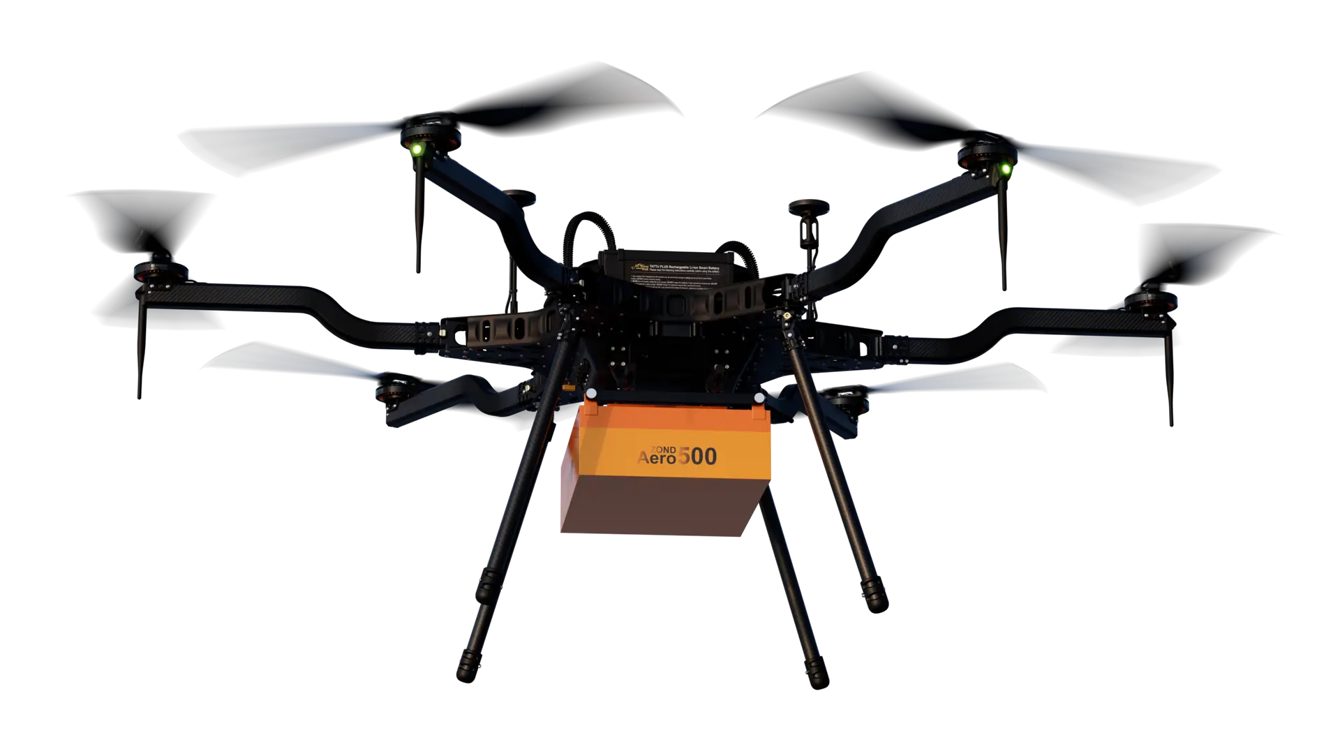 H6 Electric with a ZondAero ground-penetrating radar payload