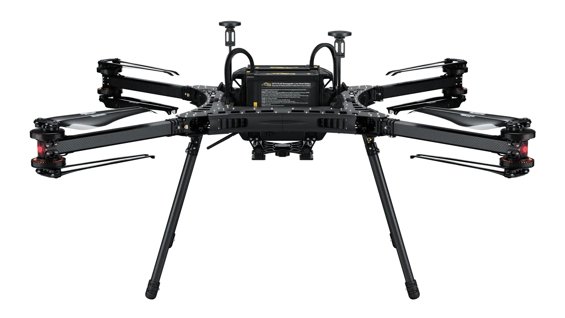 Carrier HX8 coaxial octocopter
