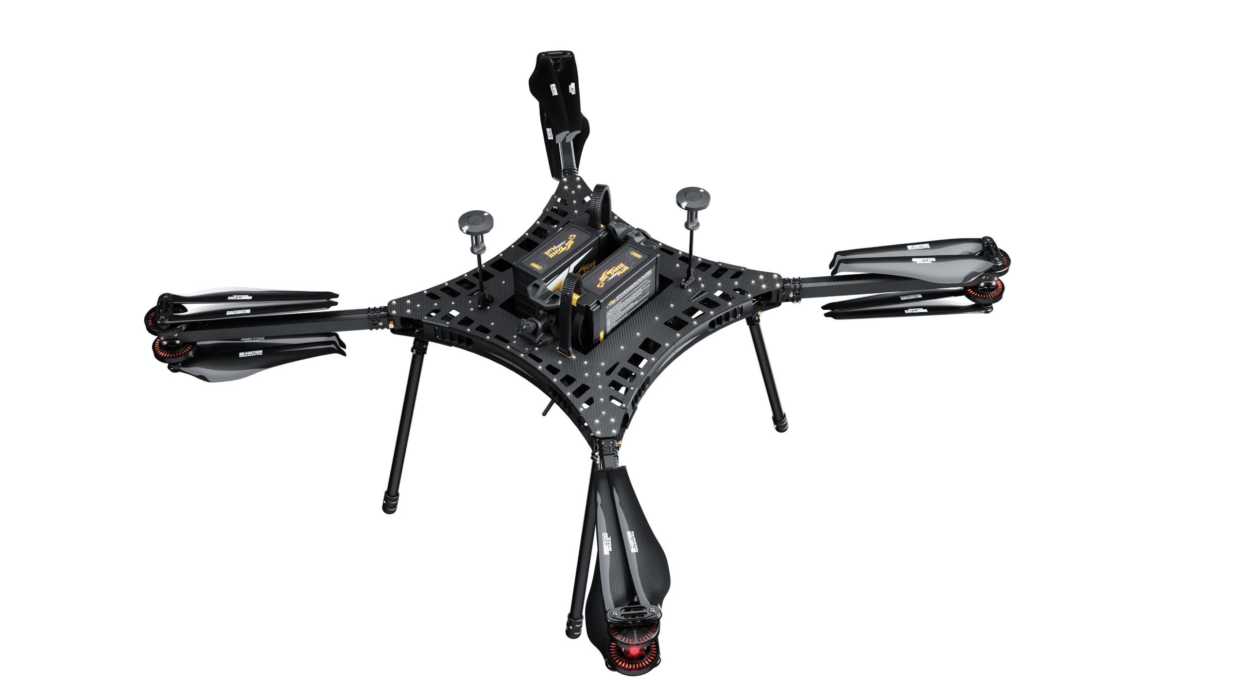 Carrier HX8 coaxial octocopter