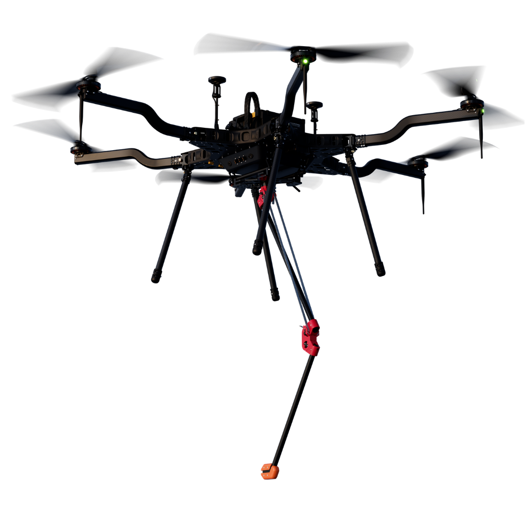 H6 Electric with a magnetometer payload