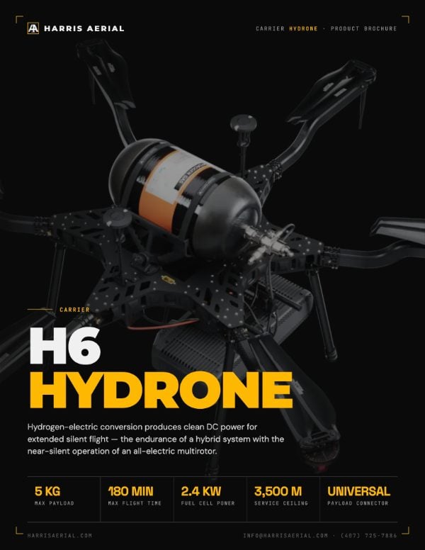 H6 Hydrone Brochure Page 1